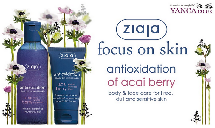 ACAI BERRY! SOLUTION FOR TIRED, DULL AND SENSITIVE SKIN IS RIGHT HERE! YANCA.CO.UK