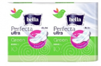 Bella - Perfecta Ultra GREEN - Ultra thin sanitary pads with wings 10 + 10 5900516004446