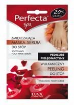 Dax Cosmetics - Perfecta Spa - Home Pedicure: Volcanic peeling + feet softening mask-serum 5ml + 5ml 5900525055200