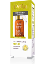 Delia - 100% Serum 25+ - Face Smoothing SERUM with MANDELIC 5% for all skin type 10ml 5901350467206