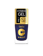 Delia - Coral Hybrid Gel - Hybrid Varnish without lamp 63 PEARL VIOLET 11ml 5901350485538