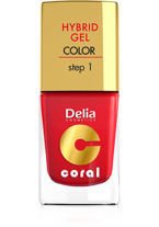 Delia - Hybrid Gel Color - Hybrid Varnish without lamp 01 RED 11ml 5901350453742