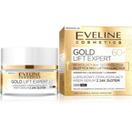 Eveline - Gold Lift 60+ - Luxury REFLEXANT DAY NIGHT CREAM with 24k gold matte for dry, sensitive skin 50ml 5901761941951