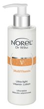 Norel HOME - /ExpDate31/08/24/ MultiVitamin - Ultra-Light Vitamin Lotion / Ultra-lekkie mleczko witaminowe 200ml  DM 286 5902194140768