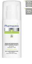 Pharmaceris T - SEBOSTATIC DAY - ANTI-ACNE NORMALIZING face cream SPF 20 refines skin pores 50 ml 5900717142213