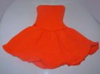 TURTLENECK SCARF for winter for kids and adults (3+ years old) BRIGHT ORANGE