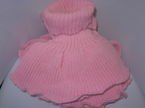 TURTLENECK SCARF for winter for kids and adults (3+ years old) PINK