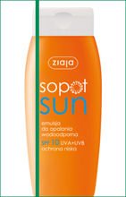 Ziaja - Sopot Sun - Emulsion for sunbathing waterproof SPF10 150ml 5901887005872