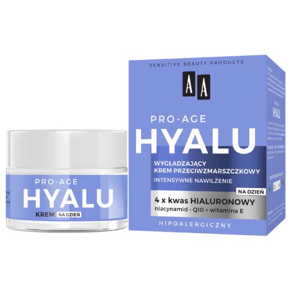 AA - Hyalu  Pro-Age -  Anti-wrinkle smoothing DAY cream 50 ml 5900116083735 