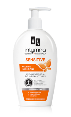 AA Oceanic - AA Intimate Hygiene - Intimate wash for sensitive and prone to irritation skin SENSITIVE 300ml 5900116019543