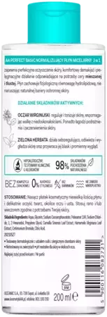 AA Oceanic - AA PERFECT BASIC - Normalizing micellar fluid 3in1 BALANCE 200 ml 5900116082721