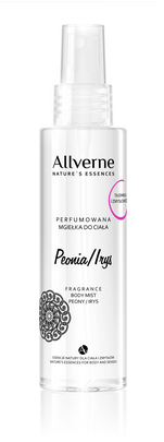 Allverne - Nature's Essences - Perfumed body mist PEONY & IRIS 125ml 5901845530835