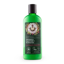 Babuszka Agafia - Natural hair strengthening and VOLUMIZING conditioner with 5 wild fruits / Naturalna odżywka wzmacniająca i zwiększająca OBJĘTOŚĆ włosów z 5 dzikimi owocami 260 ml 4743318149127