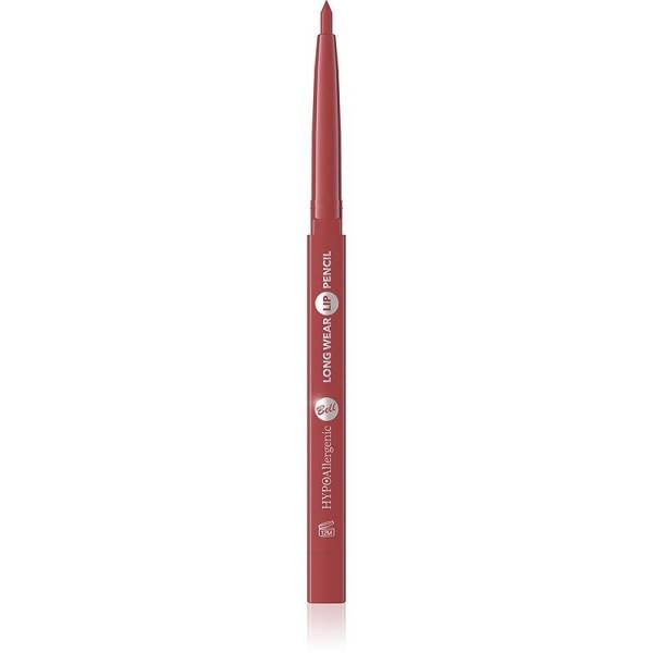 Bell - Hypoallergenic - Long-lasting lip liner stick / Konturówka do ust 02 Tea Rose 1pcs 5902082517689