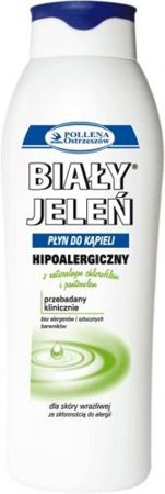 Biały Jeleń - Hypoallergenic BUBBLE BATH with natural CHLOROPHYLL AND PANTHENOL 750ml 5900133006069