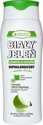Biały Jeleń - Hypoallergenic SHAMPOO with NATURAL CHLOROPHYLL 300ml 5900133006045