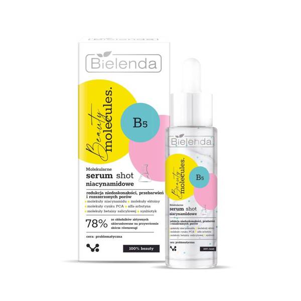 Bielenda - Beauty Molecules - Molecular NIACINAMIDE SERUM shot 30ml 5902169051341