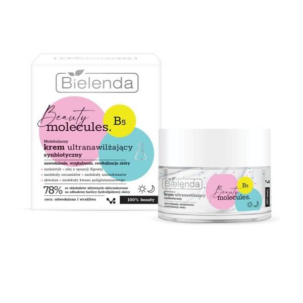 Bielenda - Beauty Molecules - Molecular synbiotic ultra-moisturizing CREAM 50 ml 5902169051365