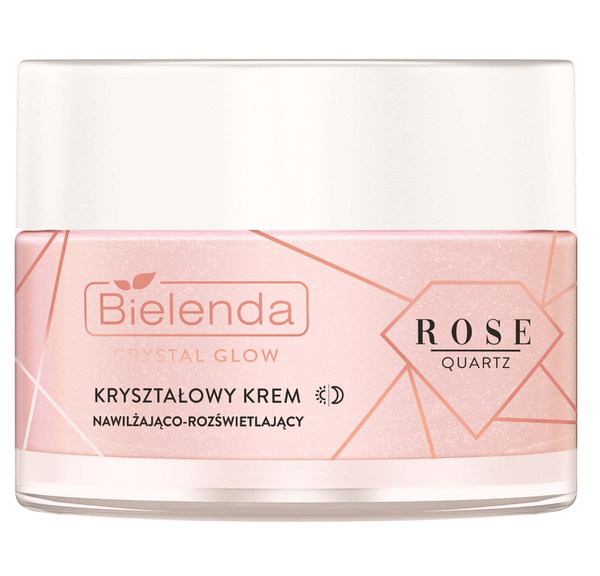 Bielenda - Crystal Glow Rose Quartz - Moisturising-Illuminating Cream 50 ml 5902169042400