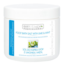 Bielenda Professional - Foot bath salt with LIME & MINT 600g 5902169003654