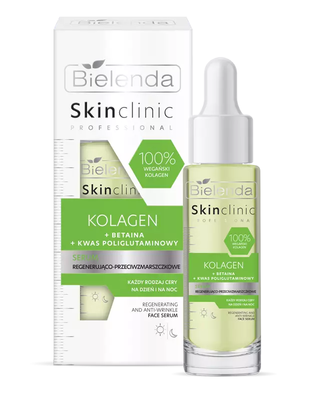 Bielenda - SKIN CLINIC PROFESSIONAL - COLLAGEN regenerating and anti-wrinkle SERUM 30 ml 5902169049782