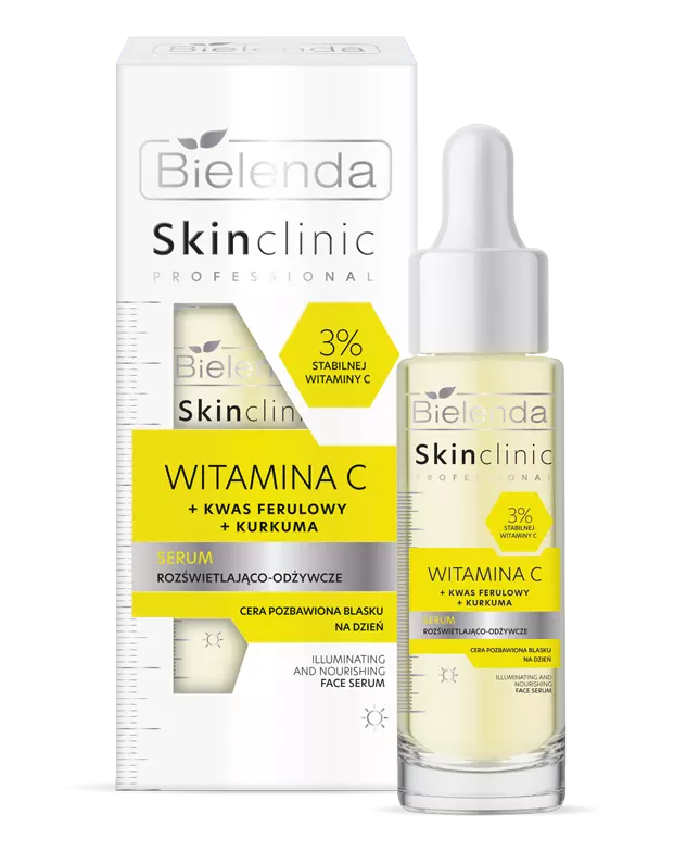 Bielenda - SKIN CLINIC PROFESSIONAL - VITAMIN C brightening and nourishing SERUM 30ml 5902169049775