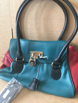 Blue handbag from DAVID JONES 0063