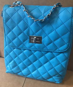 Blue handbag from DAVID JONES 0063