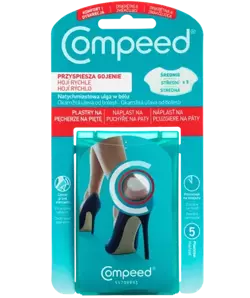 COMPEED - High Heel Blister Plasters 5 pack / Plastry na pęcherze na piętę 3574661047546