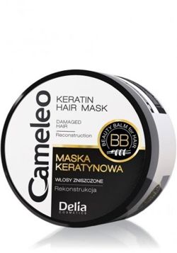Delia - Cameleo BB Keratin - MASK reconstruction of damaged and weak hair MINI 50ml 5901350442074