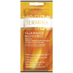 Dermika - Beauty Mask - SECRET OF YOUTH Anti Wrinkle Face Mask for Face, Neck and Under Eyes for mature skin 10ml 5902046370138