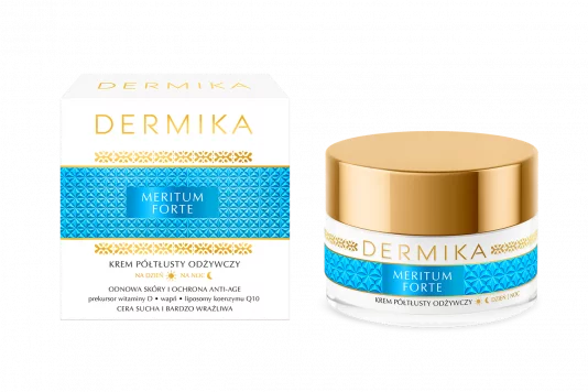 Dermika - MERITUM FORTE - SEMI-RICH nourishing DAY/NIGHT cream 50ml 5902046768874