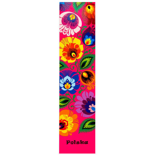 Folkstar - BOOKMARK - LOWICZ PINK PATTERN /10960/ 5901845100946