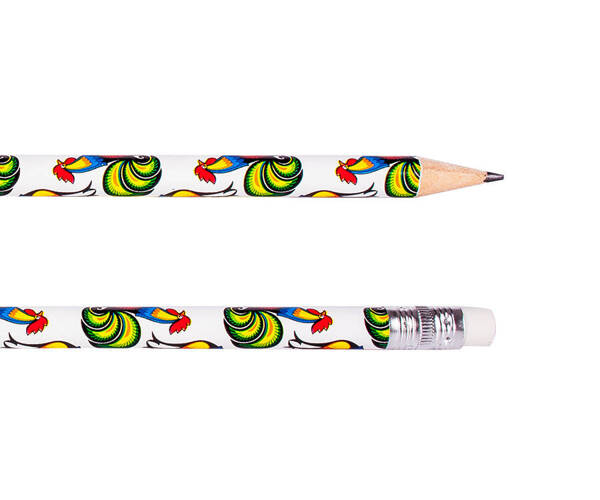 Folkstar - FOLK PENCIL LOWICZ ROOSTERS PATTERN /14067/ 5901845107297