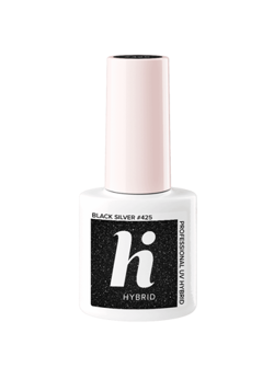 Hi Hybrid - Carnival - Nail Hybrid BLACK SILVER #425 5ml 5902751435634