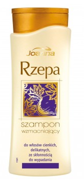 Joanna - Turnip - Energizing SHAMPOO for thin, delicate hair, tendency to hair loss (purple) 400ml 5901018007553