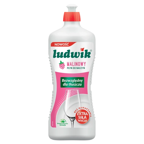 Ludwik - RASPBERRY dishwashing liquid 900 ml 5900498028201