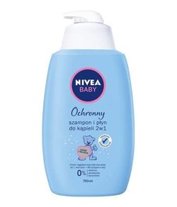 Nivea Baby - Mild hypoallergenic SHAMPOO and bubble bath 2-in-1 with natural extracts of CHAMOMILE 500ml 4005808363810