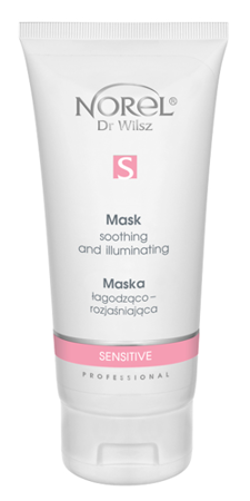 Norel PRO - /LAST CHANCE/ Sensitive - Mask Soothing And Illuminating / Maska łagodząco-rozjaśniająca dla cery naczynkowej 200ml PN 054 5902194141307