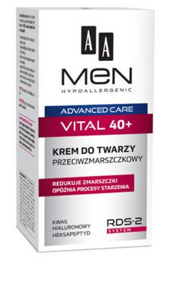 Oceanic AA - AA Men Advanced Care VITAL 40+ - Face CREAM anti-wrinkle for all skin type 50ml 5900116025261