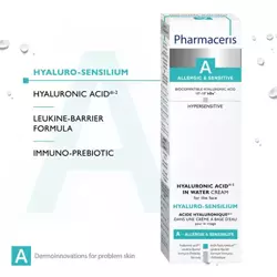 Pharmaceris A - Hyaluronic Acid Face Cream / Hyaluro-SENSILIUM - KWAS HIALURONOWYdi-2 W WODNYM KREMIE do twarzy 40ml 5900717160057