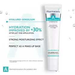 Pharmaceris A - Hyaluronic Acid Face Cream / Hyaluro-SENSILIUM - KWAS HIALURONOWYdi-2 W WODNYM KREMIE do twarzy 40ml 5900717160057