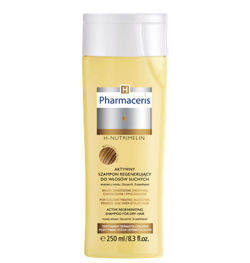Pharmaceris H - H-NUTRIMELIN - ACTIVE REGENERATING SHAMPOO for dry hair, for colour-treated, bleached, permed, and over-styled hair 250ml 5900717157316