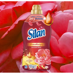 Silan - Aromatherapy - SENSUAL ROSE - Fabric softener / Płyn do płukania 1450 ml 49000101385250