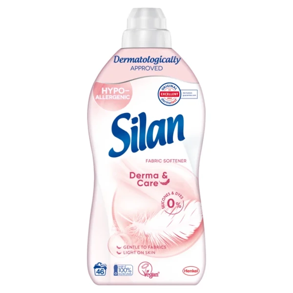 Silan - SENSITIVE - DERMA & CARE - Fabric softener / Płyn do płukania  10120ml 9000101590630