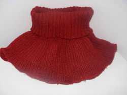 TURTLENECK SCARF for winter for kids and adults (3+ years old) MAROON