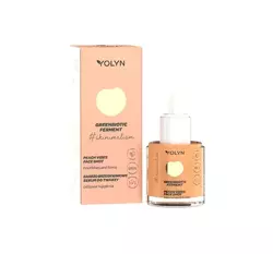 Yolyn - Greenbiotic Ferment - Face Shot - Face Serum Peach Vibes  / Serum do twarzy Bardzo BRZOSKWINIOWE 20ml 5901785008036