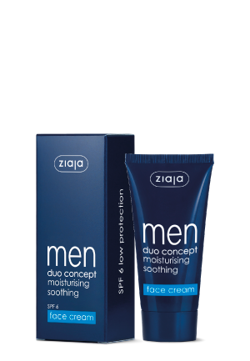 Ziaja - Men - Moisturising face cream SPF 6 50ml 5901887023821