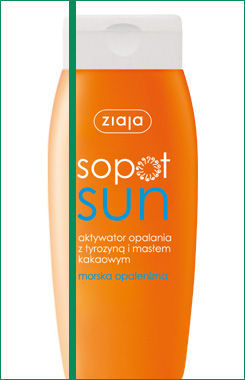 Ziaja - Sopot Sun - Tanning ACTIVATOR with tyrosine 150ml 5901887005933