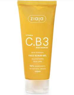 Ziaja Vitamin C.B3 Niacinamide - Face Scrub Gel  / Peeling do twarzy 100ml